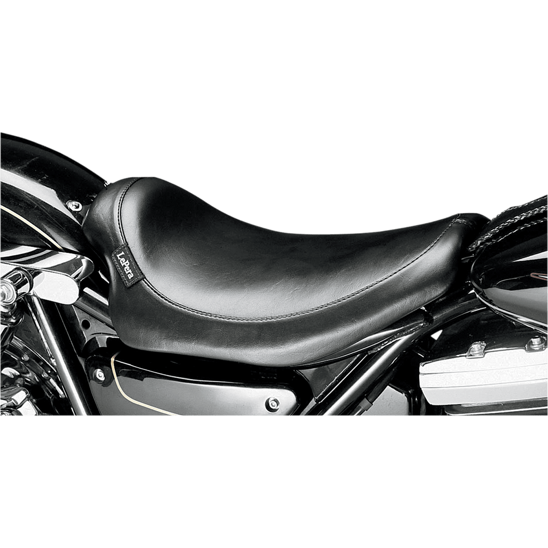 LE PERA Silhouette Solo Seat Smooth Black FXR '82-'94 L858