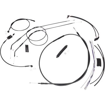 MAGNUM SHIELDING Control Cable Kit XR Black 486672