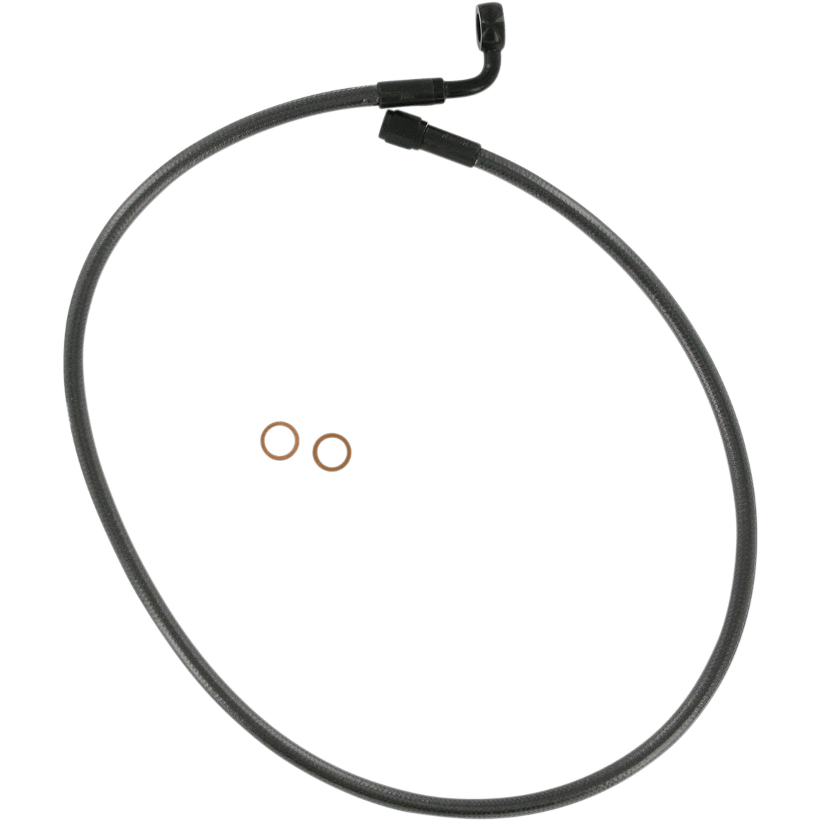 MAGNUM SHIELDING Brake Line 10 mm/90° 29" Black Pearl 47229