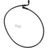 MAGNUM SHIELDING Brake Line 10 mm/90° 29" Black Pearl 47229