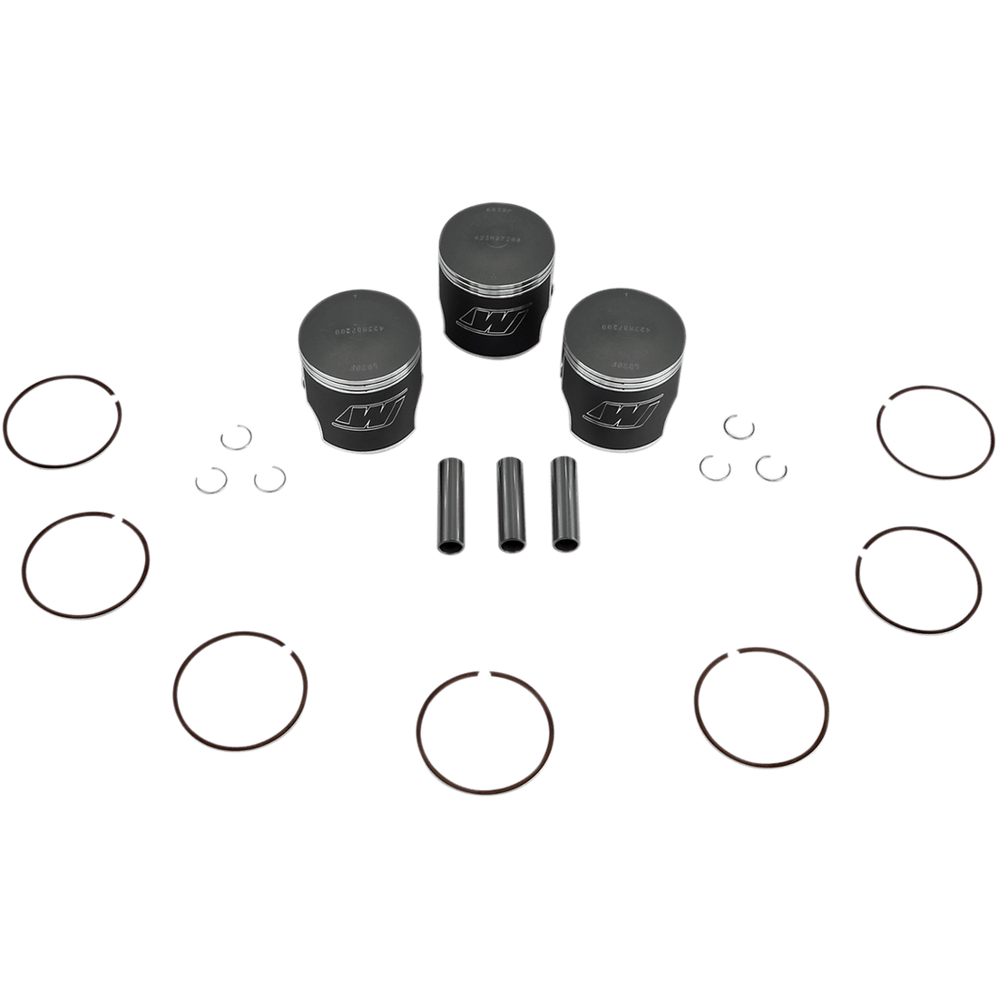 WISECO Piston Kit +1.00 mm Kawasaki K107