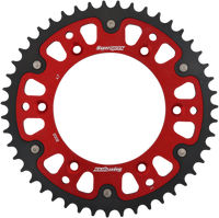 SUPERSPROX Stealth Rear Sprocket 47 Tooth Red Beta RST800047RED