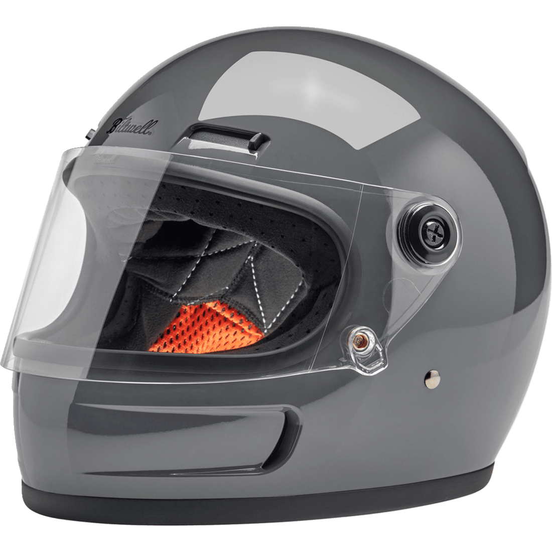 BILTWELL Gringo SV Helmet Gloss Storm Gray XS 1006109501