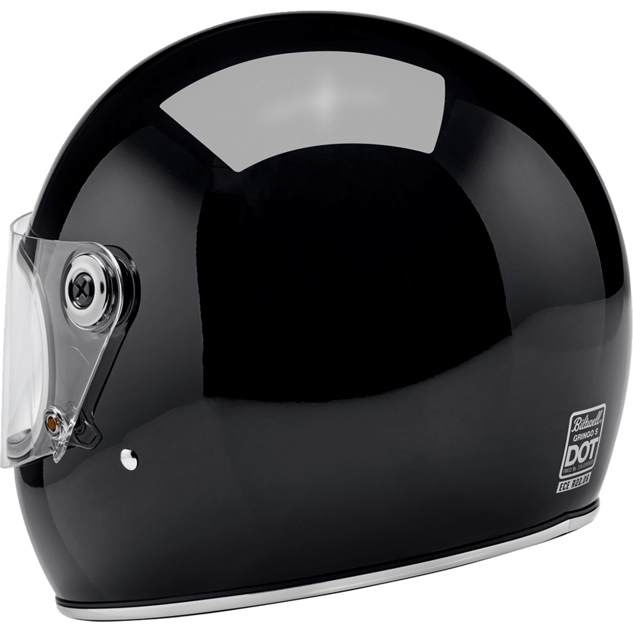 BILTWELL Gringo S Helmet Gloss Black XS 1003101501