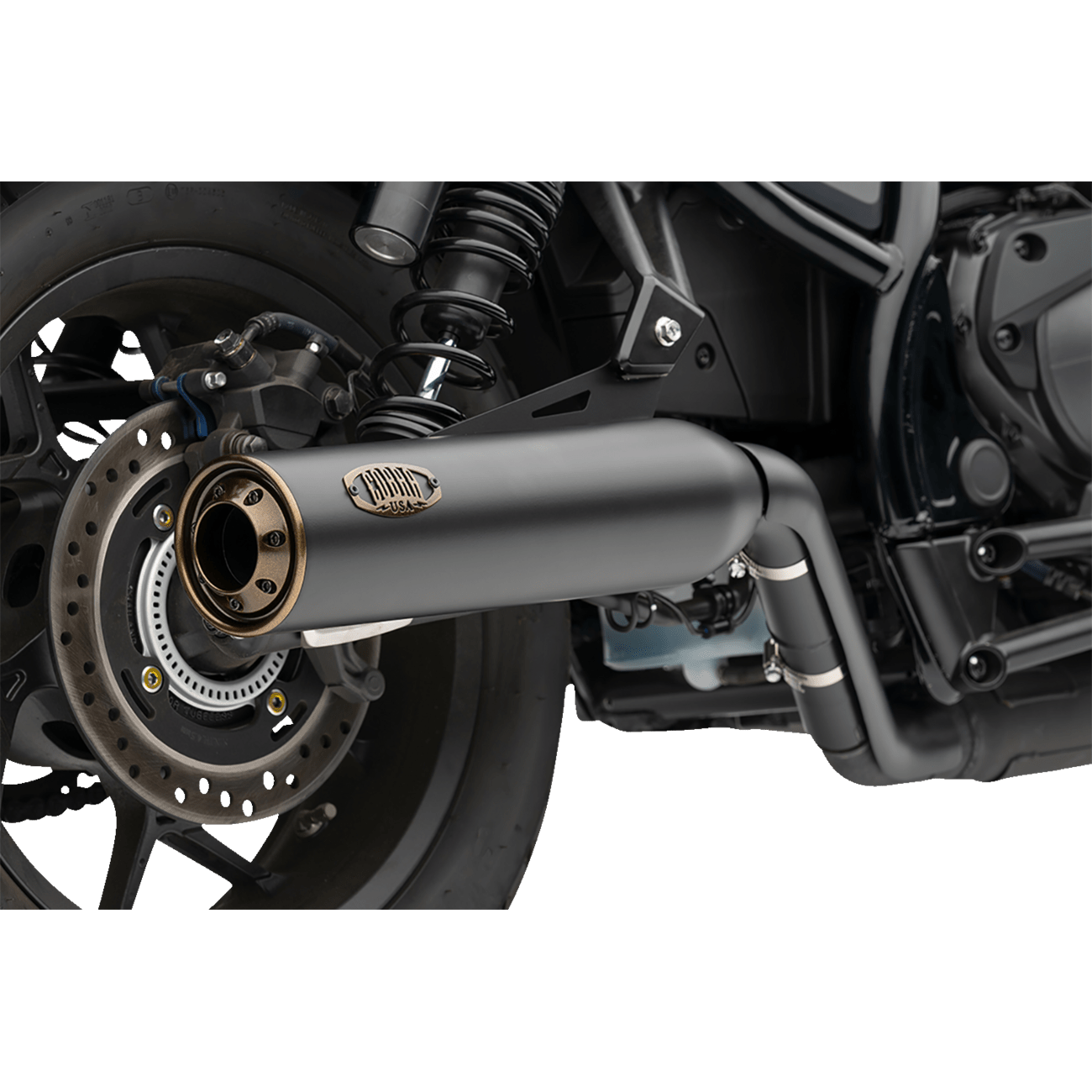 COBRA Bronze Tip Slip-On Muffler Rebel 1140BZ