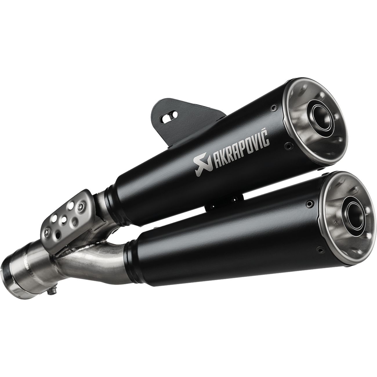 AKRAPOVIC Slip-On Line Muffler Black SB12SO25HISSSBL