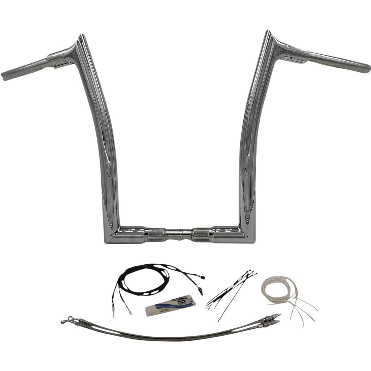 FAT BAGGERS INC. Handlebar Kit Pointed Top 16" Chrome 809616