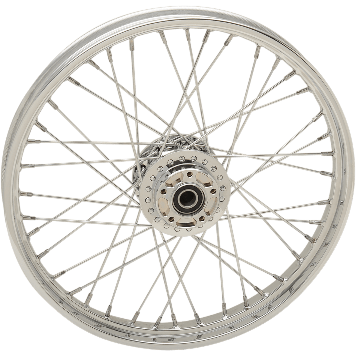 DRAG SPECIALTIES Wheel Laced 40 Spoke Front Chrome 21x2.15 '08-'17 FXD