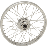 DRAG SPECIALTIES Wheel Laced 40 Spoke Front Chrome 21x2.15 '08-'17 FXD