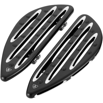 ARLEN NESS Driver Floorboards Deep Cut Black 06833