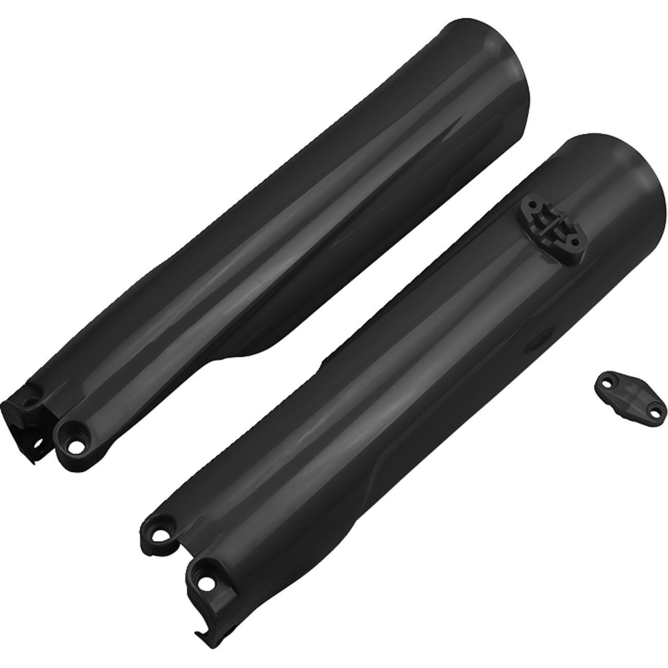 UFO Fork Slider Protectors Black