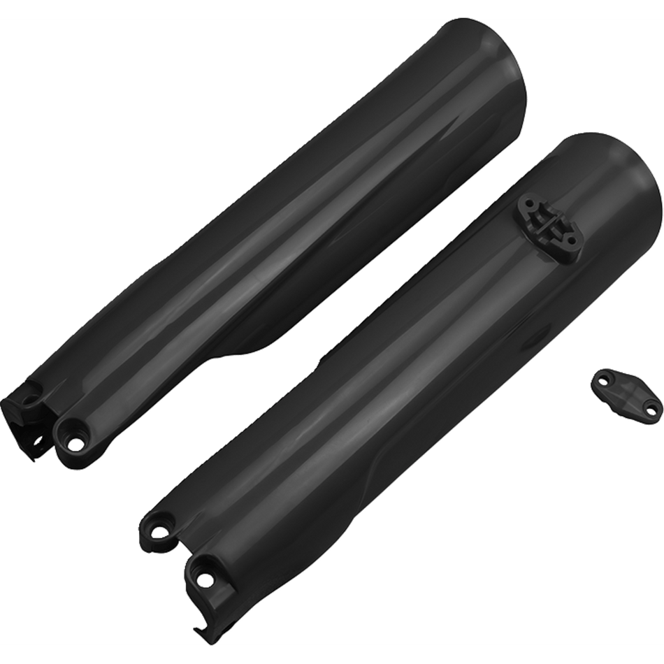 UFO Fork Slider Protectors Black