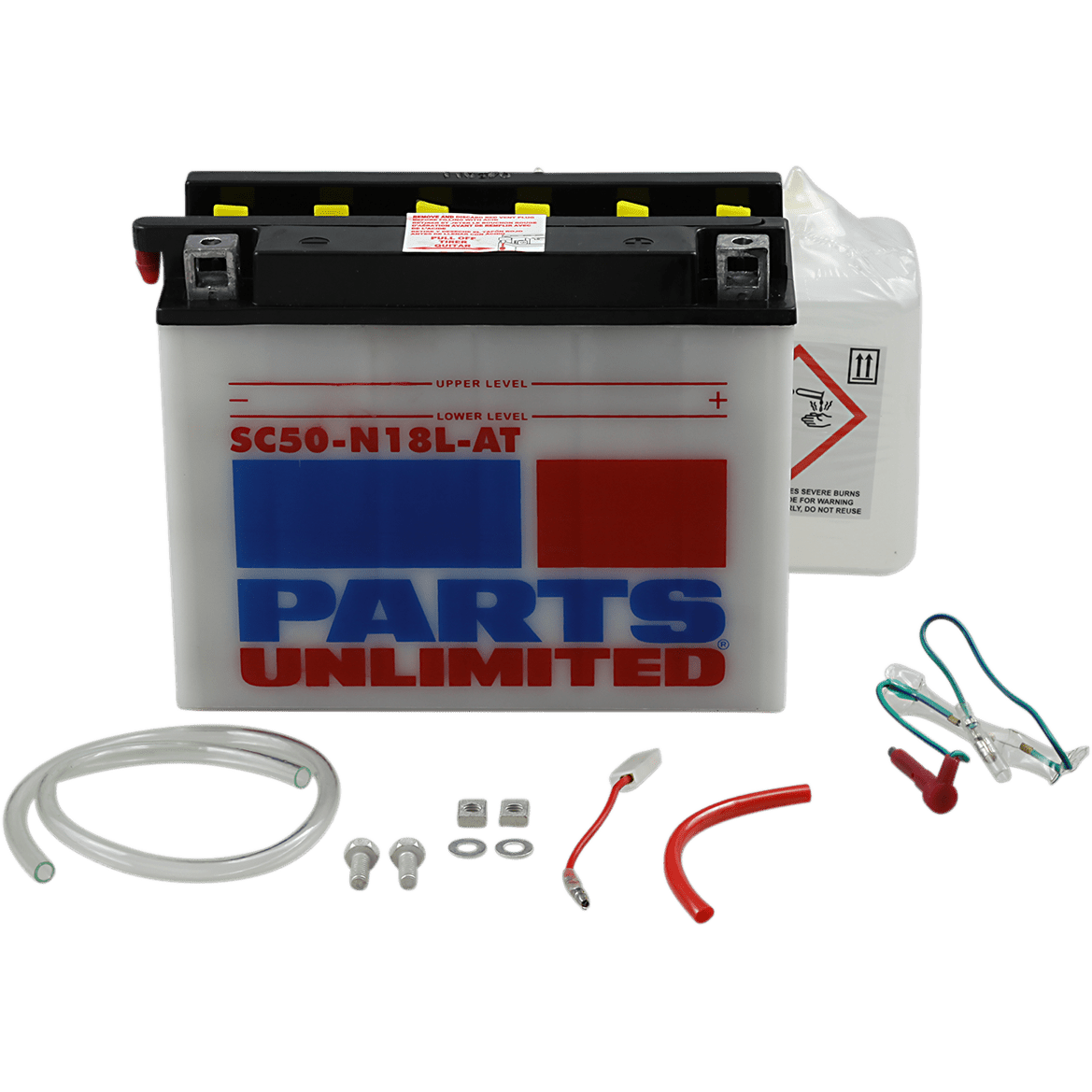 PARTS UNLIMITED Battery SY50N18LAT with Sensor