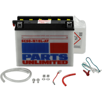 PARTS UNLIMITED Battery SY50N18LAT with Sensor