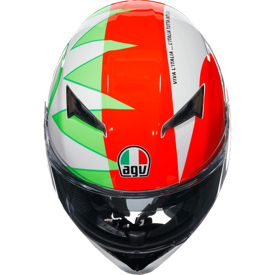 AGV K3 Helmet Rossi Mugello 2018 Large 2118381004005L