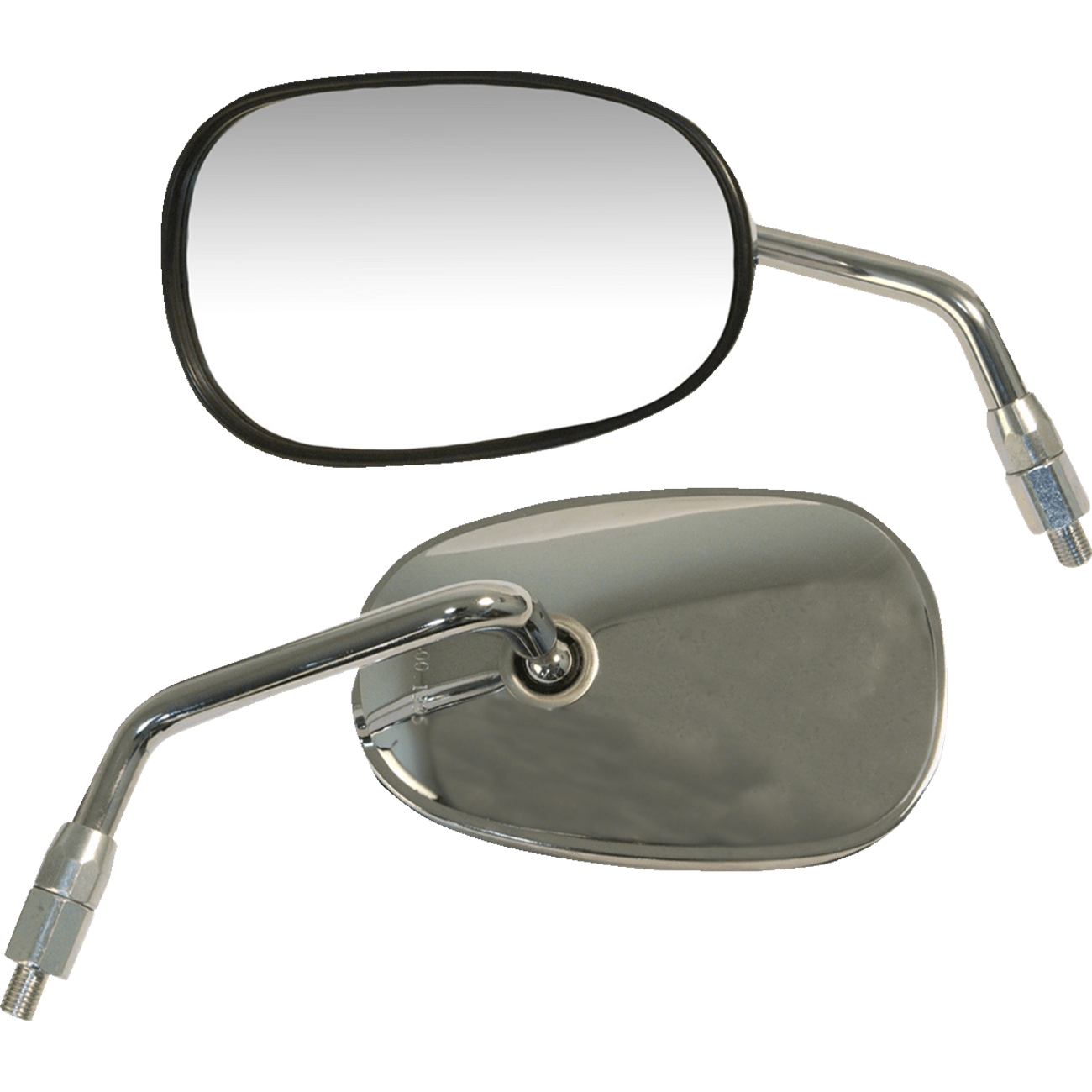 EMGO Mirror OEM-Style Replacement Rectangle Chrome Left