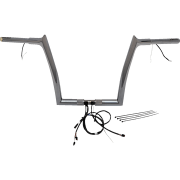 FAT BAGGERS INC. Handlebar Kit Pointed Top 12" Chrome 901912