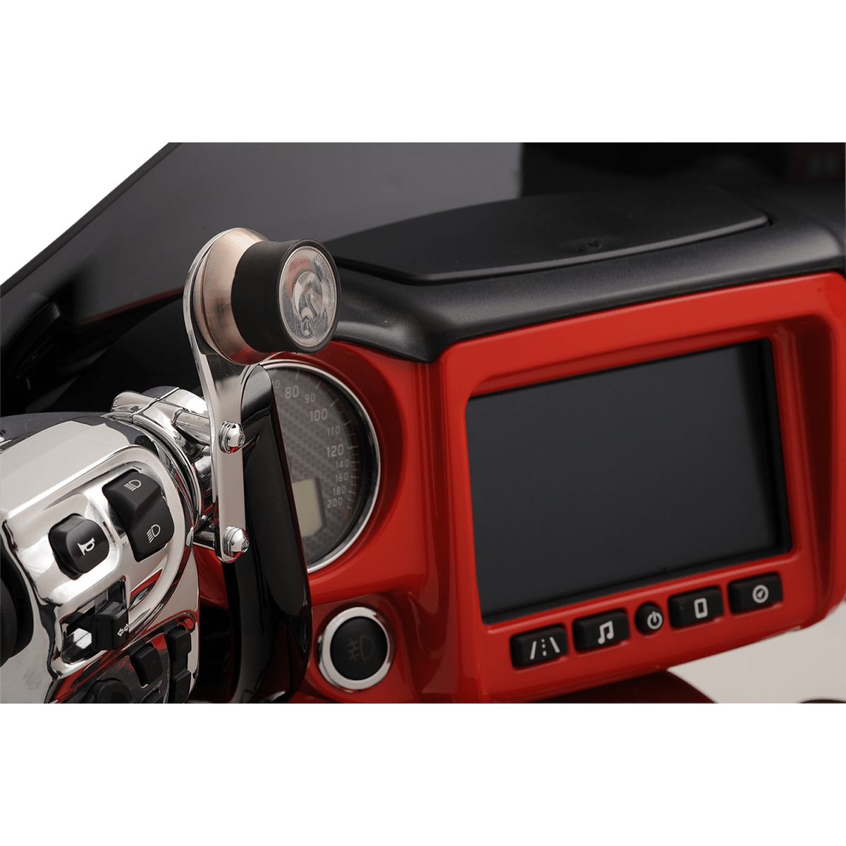 KLOCK WERKS Switch Mount iOmount™ Indian Chrome KWD040383