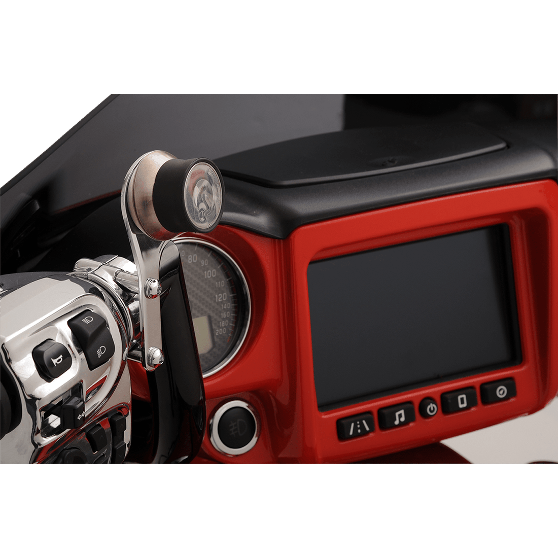 KLOCK WERKS Switch Mount iOmount™ Indian Chrome KWD040383