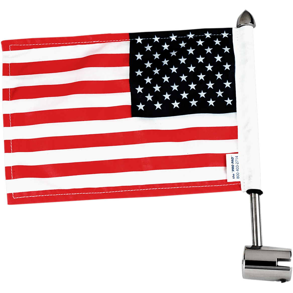 PRO PAD Luggage Rack Flag Mount 1/4" Flat With 10" X 15" Flag MSQ2515