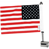 PRO PAD Luggage Rack Flag Mount 1/4" Flat With 6" X 9" Flag