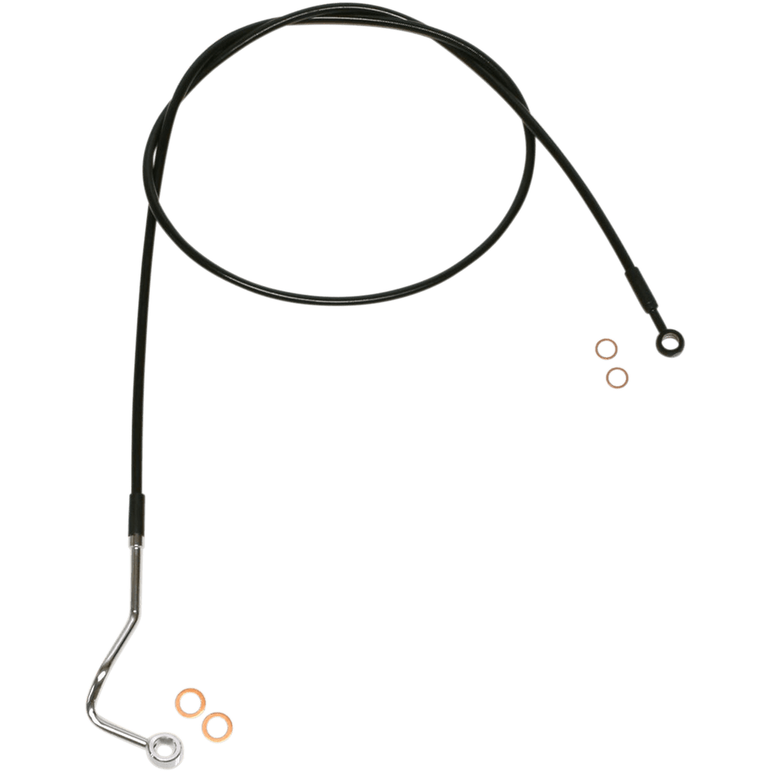 MAGNUM SHIELDING Brake Line Upper XR Black SBB140268