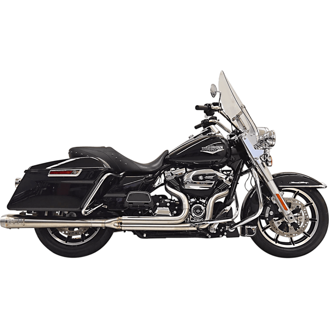 BASSANI XHAUST 50th Anniversary 2:1 Exhaust Stainless Steel M8 FL 1F50SS