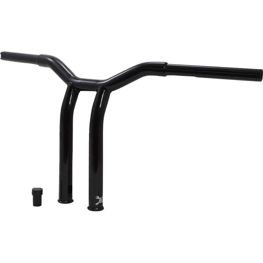 BURLY BRAND Handlebar Dominator Raked 12" Black B126052B