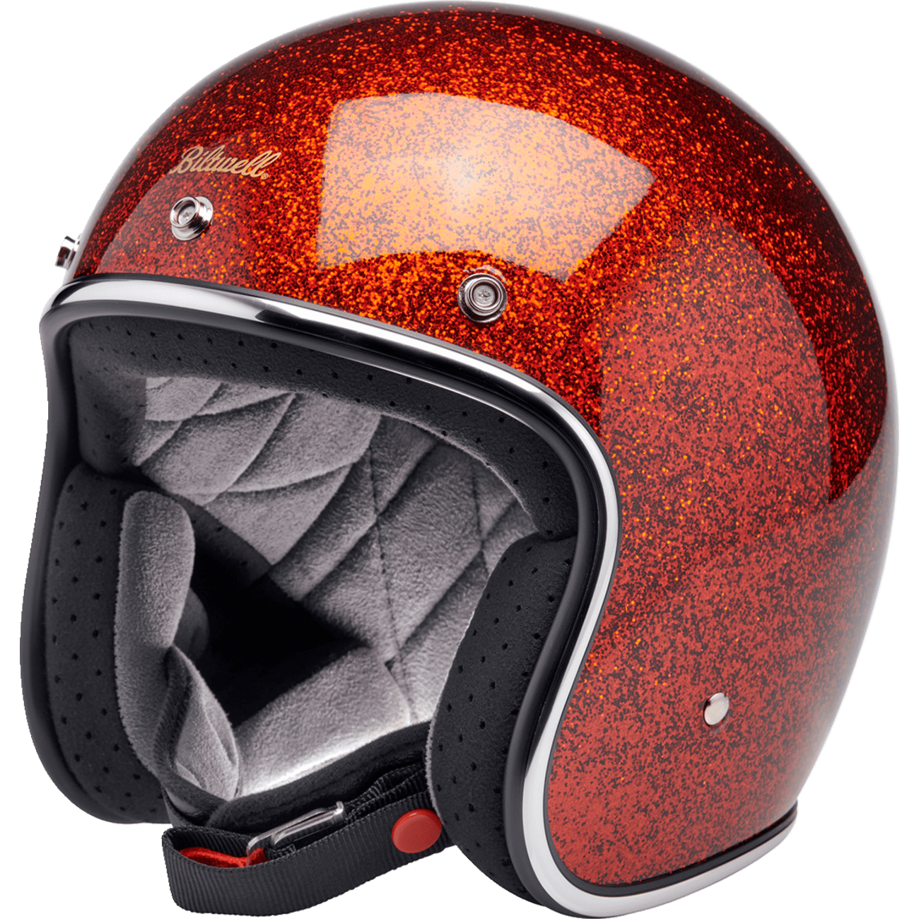 BILTWELL Bonanza Helmet Rootbeer Megaflake XS 1001457201