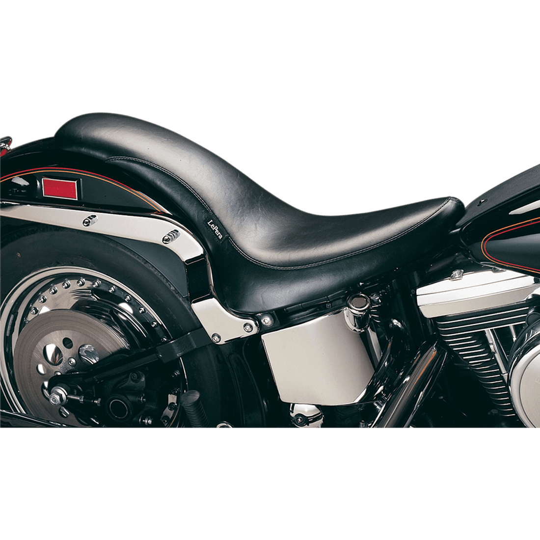 LE PERA King Cobra 2-Up Seat Black Softail '00-'17 LX890