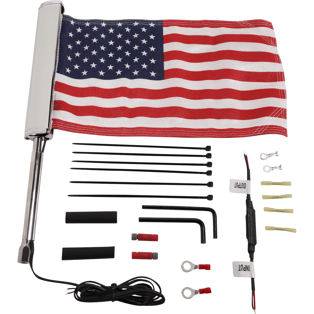 CIRO LED Flagpole U.S. Flag 70600