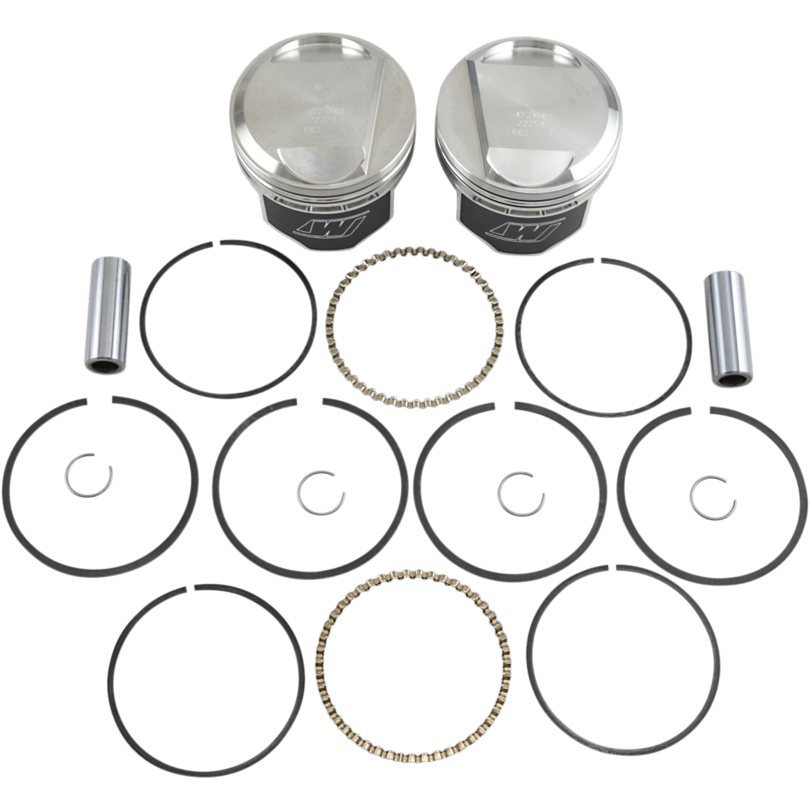 WISECO Piston Kit +0.005" Evolution Big Twin 1340 cc