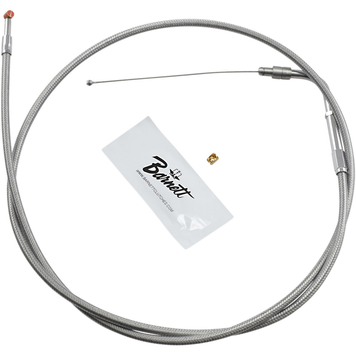 BARNETT Throttle Cable +6" Stainless Steel