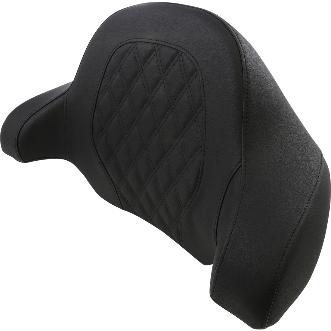 SADDLEMEN Tour-Pak® Backrest Pad Step-Up Lattice Stitch Black FL '14-'23 81407TPACKSU