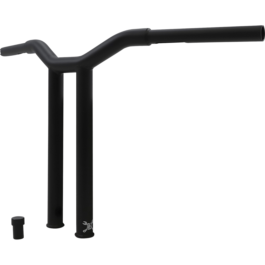 BURLY BRAND Handlebar Dominator Straight 14" Matte Black B126073SB