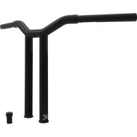 BURLY BRAND Handlebar Dominator Straight 14" Matte Black B126073SB