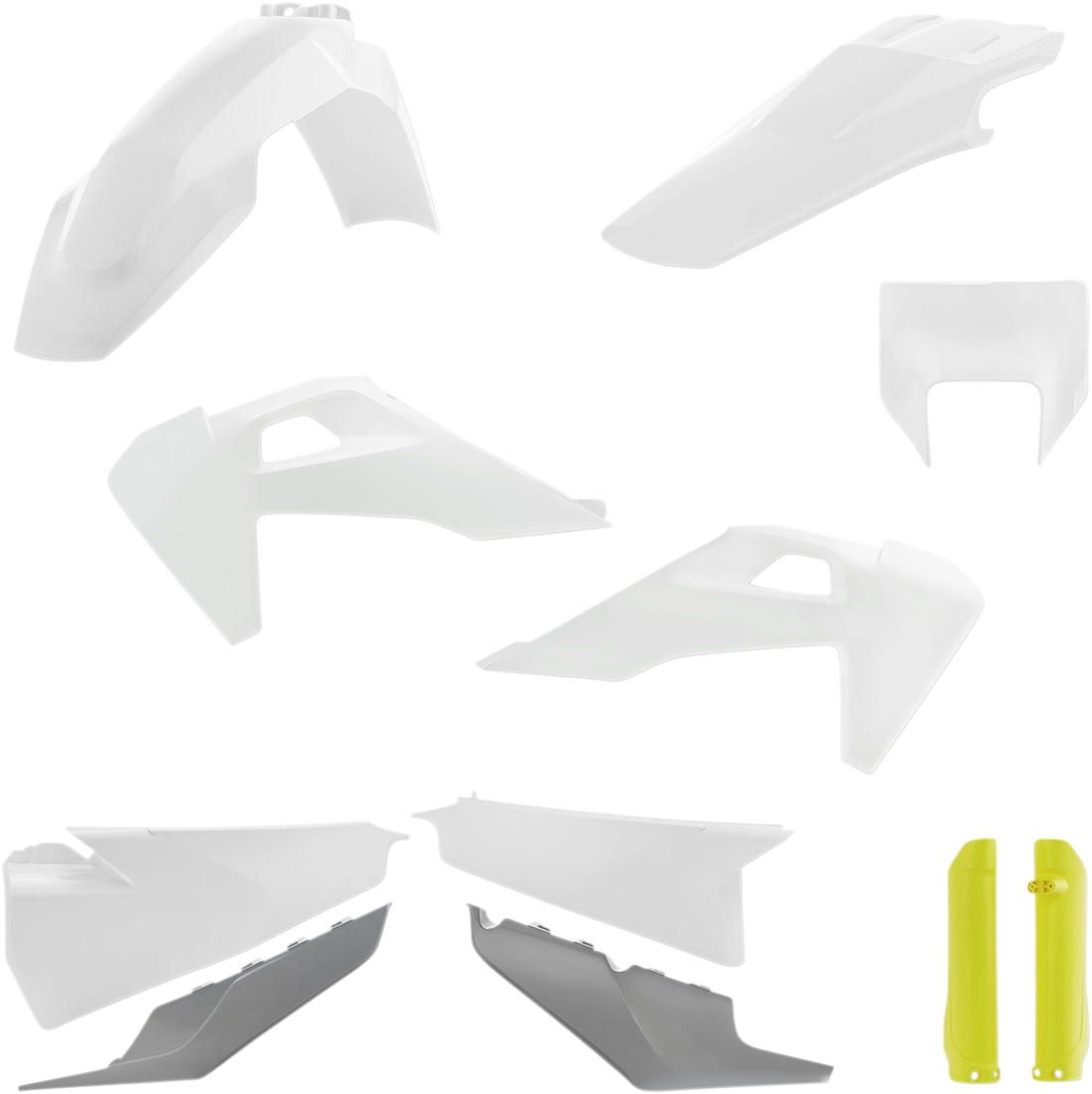 ACERBIS Full Replacement Body Kit OEM '20 White/Yellow/Gray 2791536812