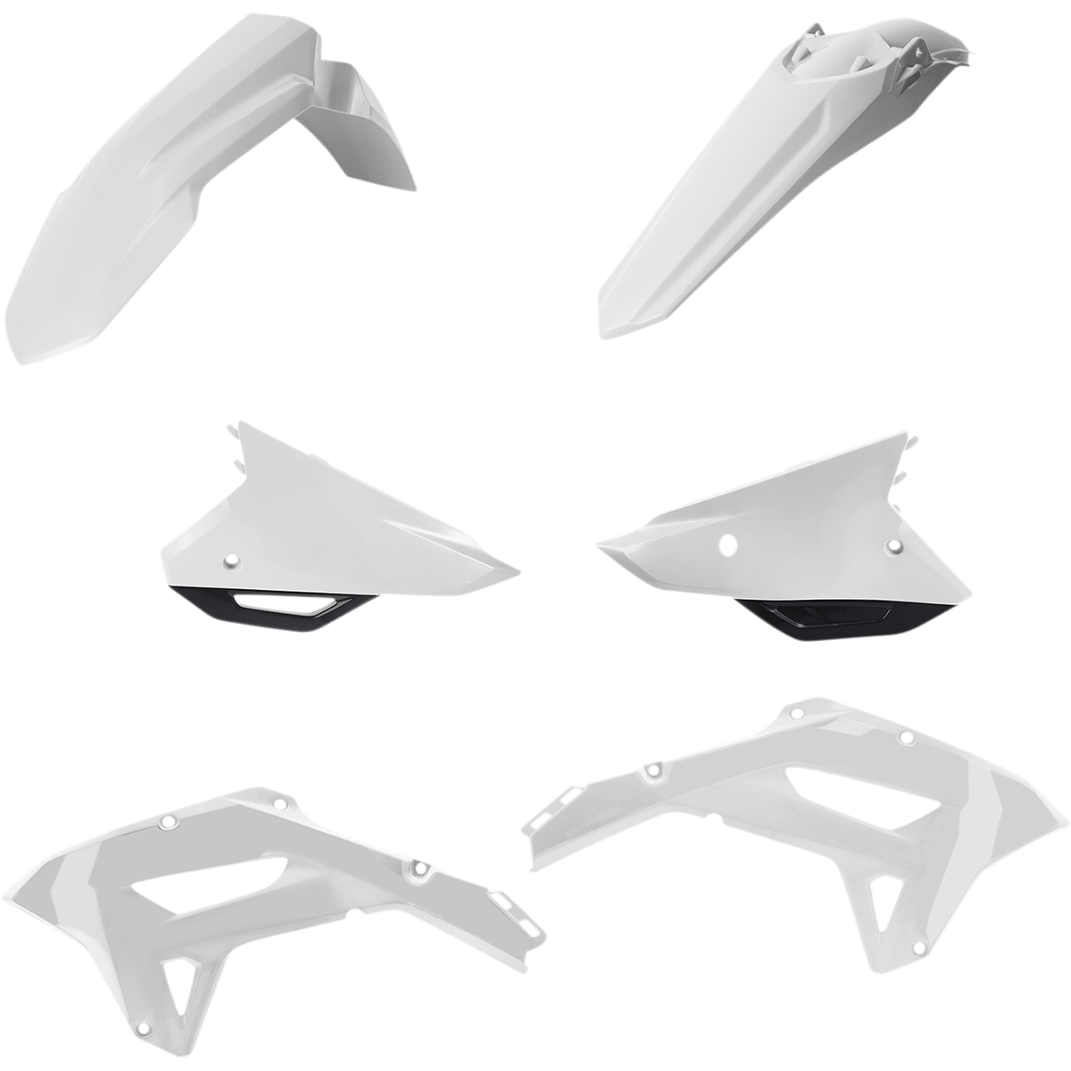 ACERBIS Standard Replacement Body Kit White/Black 2861791035