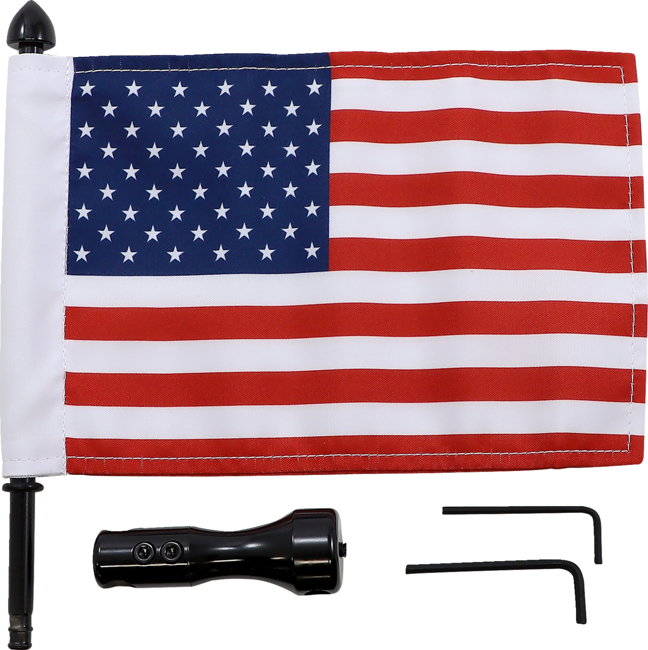 PRO PAD Rack Flag Mount With 6" X 9" Flag Air Wing® BRFMRDVM