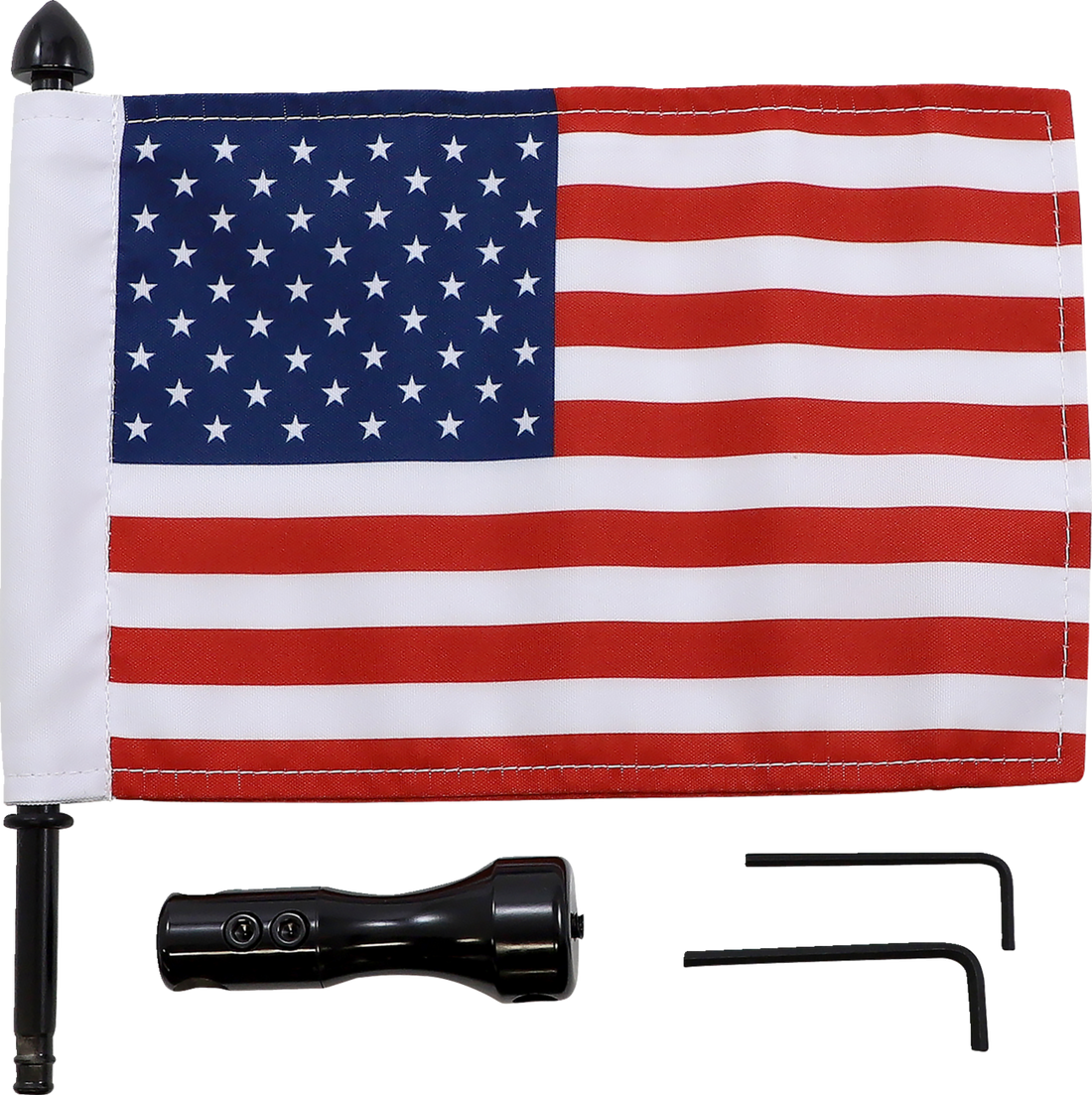 PRO PAD Rack Flag Mount With 6" X 9" Flag Air Wing® BRFMRDVM