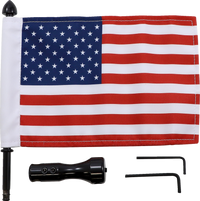 PRO PAD Rack Flag Mount With 6" X 9" Flag Air Wing® BRFMRDVM