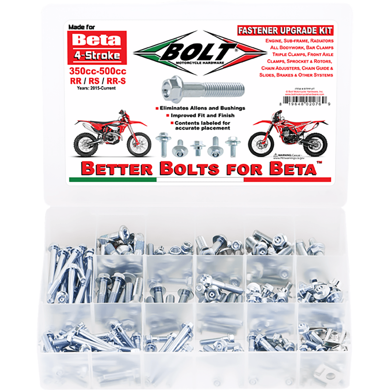 BOLT Fasteners Pro Pack Kit 4-Stroke BTPP4T