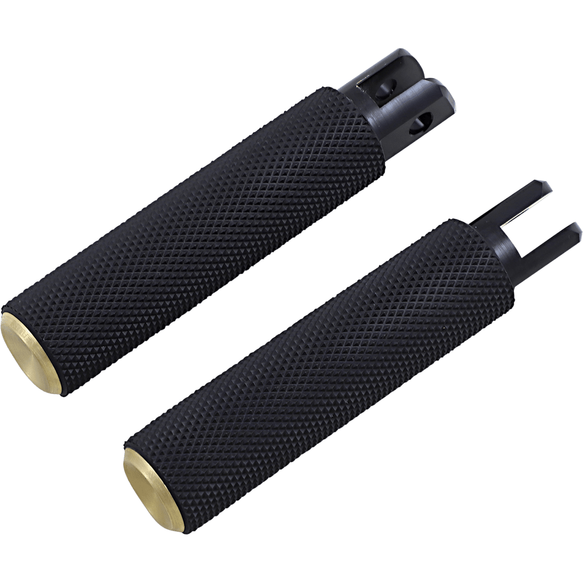 ARLEN NESS Knurled Footpegs Brass FXDR 07944