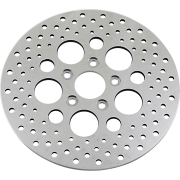 DRAG SPECIALTIES Drilled Brake Rotor Rear 11.5" Harley-Davidson