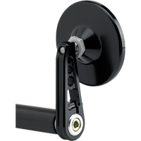 JOKER MACHINE Bar-End Mirror Black 09313DB