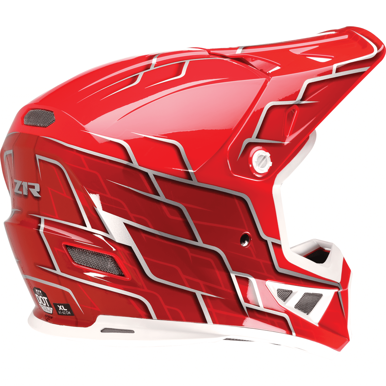 Z1R Rise 2.0 Helmet Hyacinth Red/Silver Small