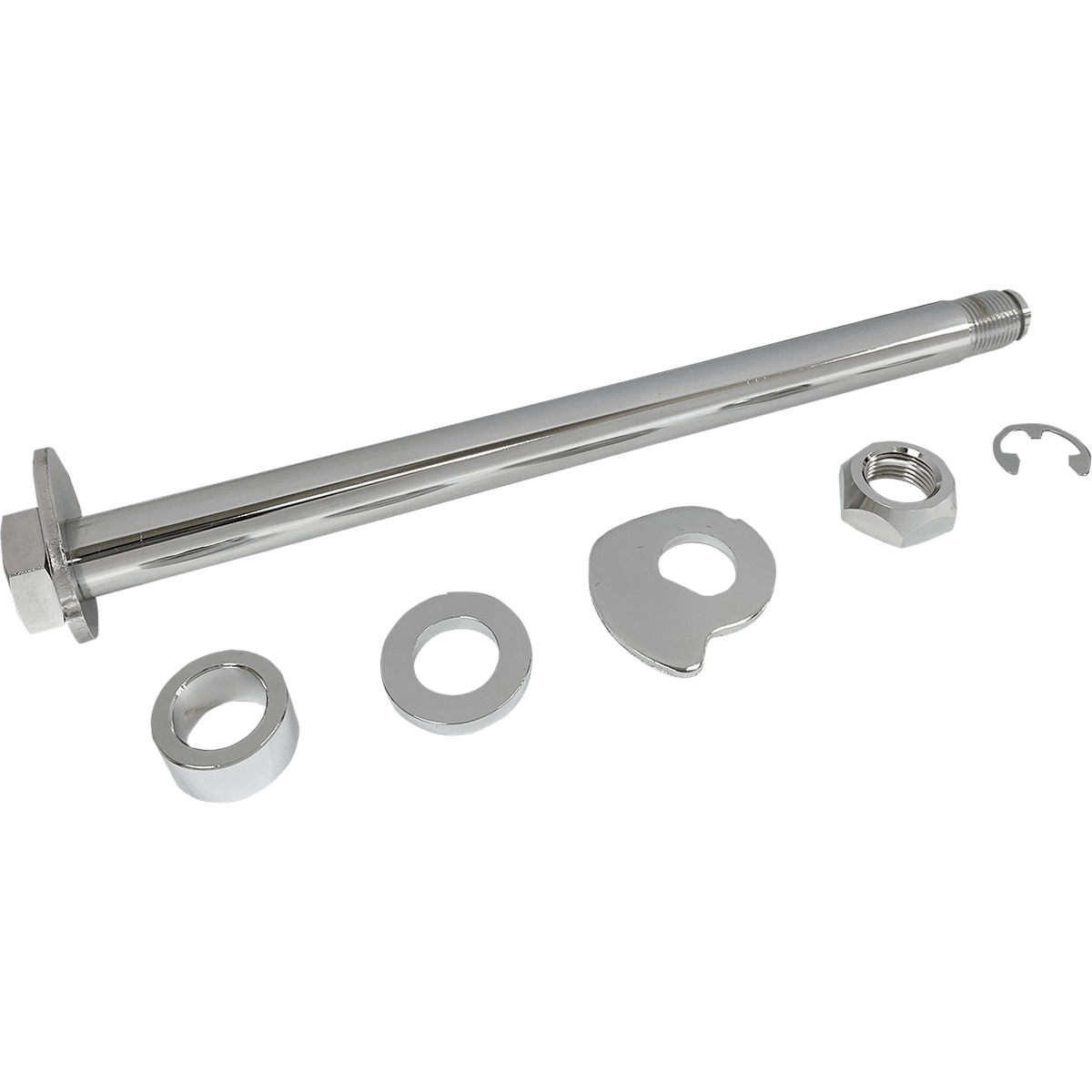 DRAG SPECIALTIES Axle Kit Rear Chrome '14-'21 FLT