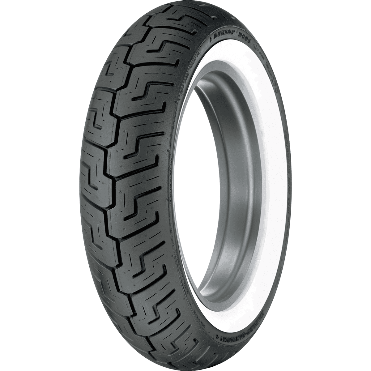 DUNLOP Tire D401 Rear 150/80B16 Wide Whitewall 71H 45064563