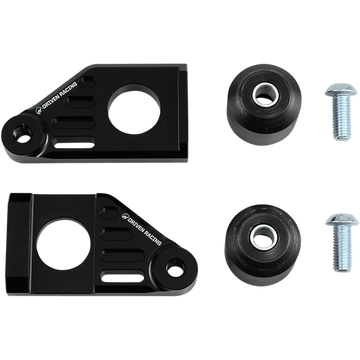 DRIVEN RACING Axle Block Sliders Suzuki Black DRAX119BK