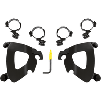 MEMPHIS SHADES Gauntlet Mounting Kit Black Honda MEB2068